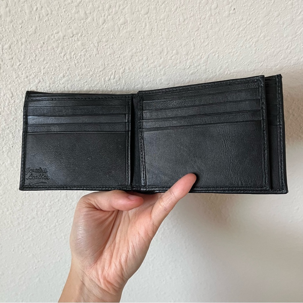 NWT Alfred Dunhill Men’s Minimalist Black Genuine Leather Credit Card Holder - Picture 6 of 11